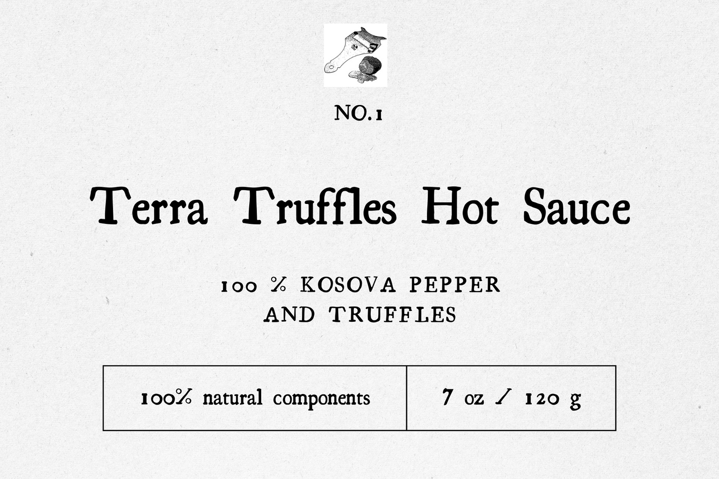 Terra Hot Sauce with truffles